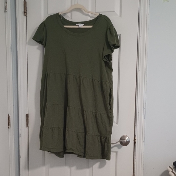 Time And Tru Short Sleeves Dress Size 20 - Picture 1 of 7